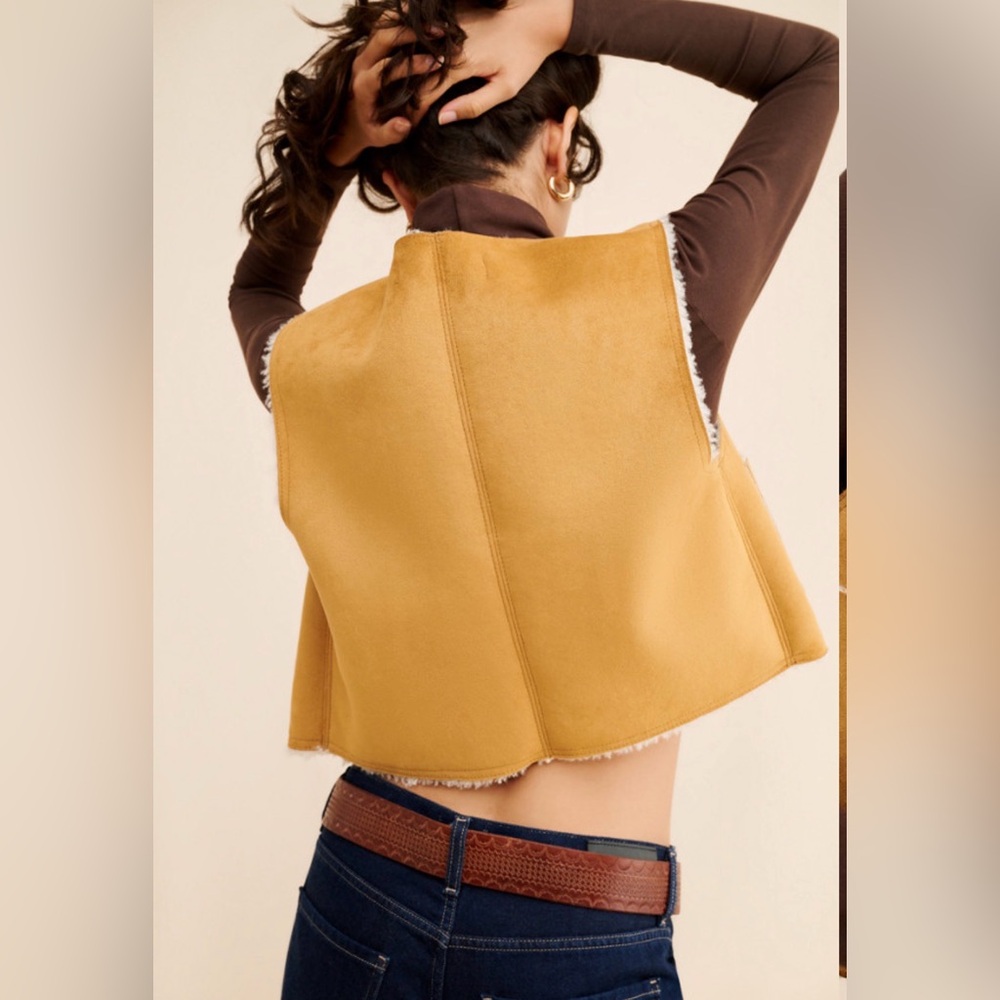 Free People Travelers Suede Vest